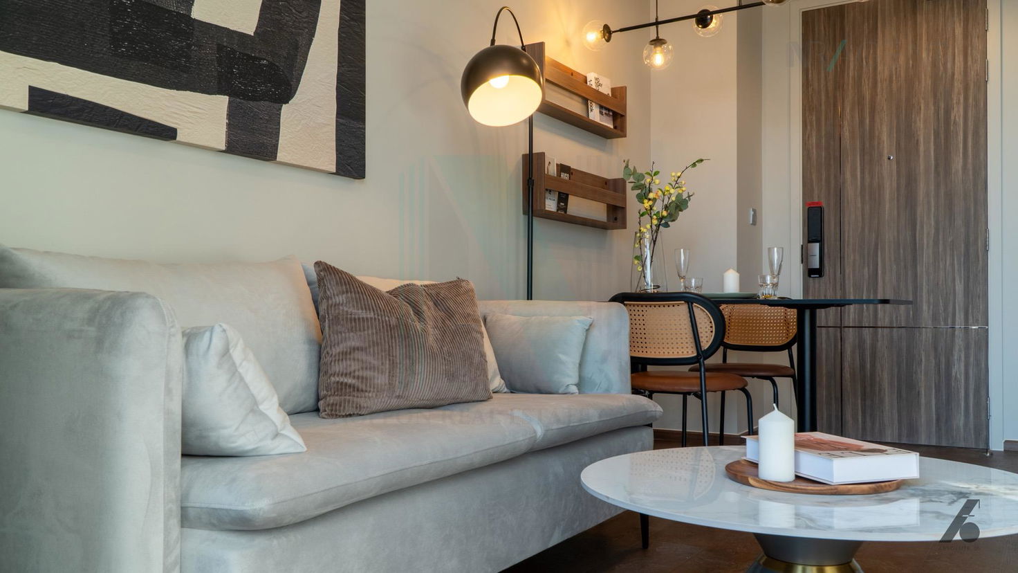 รูป 🔺 ให้เช่าคอนโด ไอดีโอ คิว สุขุมวิท 36 อาคาร 1 ชั้น 7 1 ห้องนอน ขนาด 46 ตรม ใกล้ ตลาดพูนทรัพย์ - รูปที่ 7/8