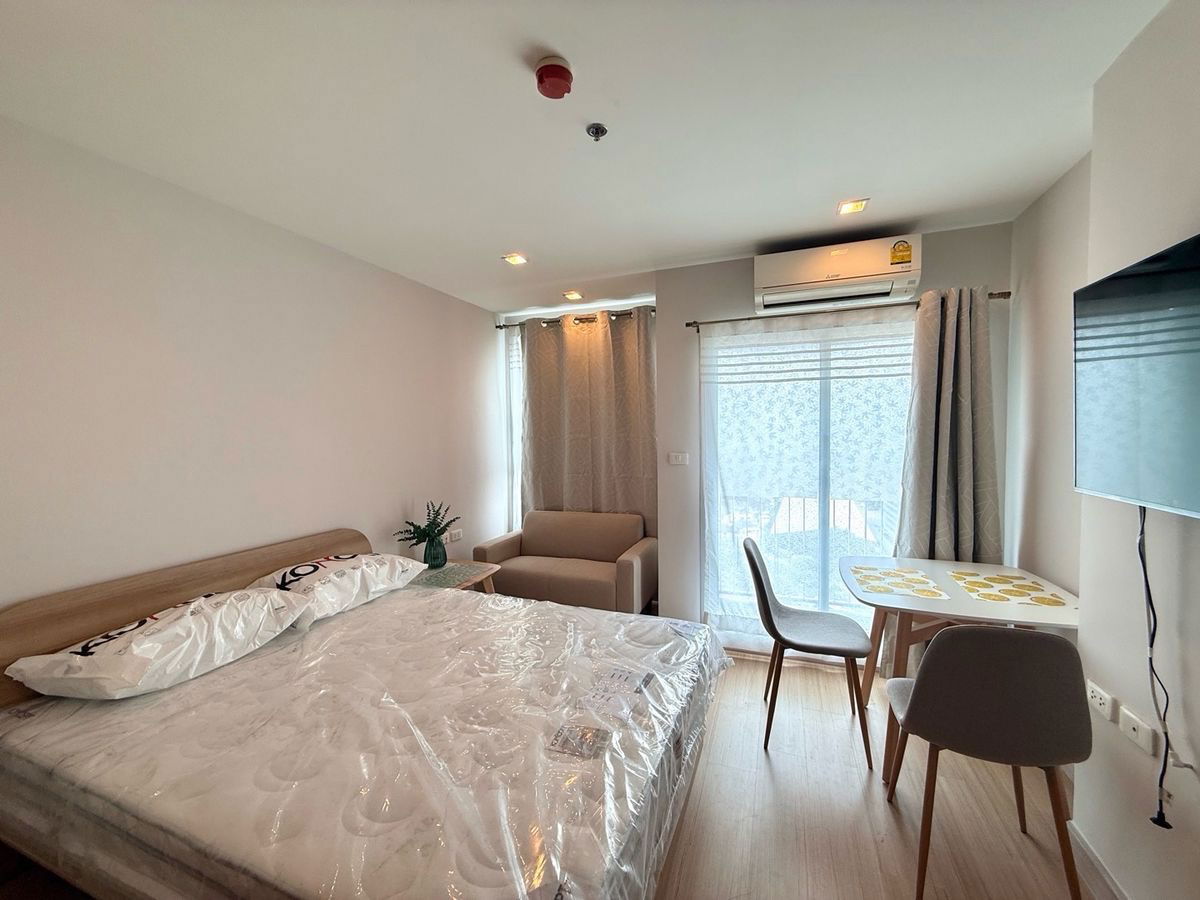 รูป ให้เช่า‼️คาซ่า คอนโด @MRT สามแยกบางใหญ่ ‼️ ขนาด 22 ตร.ม. 1 นอน 1 น้ำ ชั้น 15 🎉 ห้องใหม่🦋 เฟอร์นิเจอร์ และเครื่องใช้ไฟฟ้าตามภาพ - รูปที่ 24/29