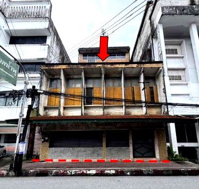 Shophouses for sale วิทยาลัยนาฏศิลปจันทบุรี : FOR SALE  COMMERCIAL BUILDING PROPERTY  12140000 BAHT.