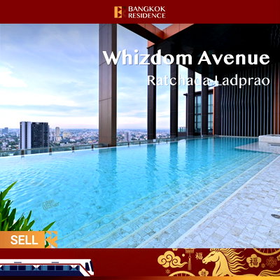 Condos for sale Central  Ladprao (Central Lat Phrao) : 🚆✨ Whizdom Avenue Ratchada-Ladprao , Quality Unit in a Prime Location near Mrt Ladprao