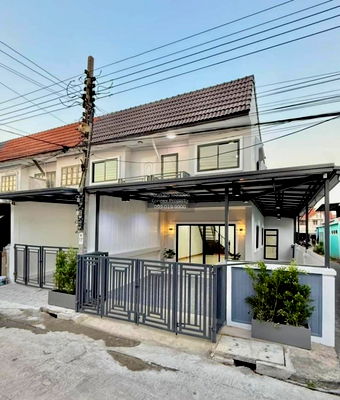 Townhouses for sale : For Sale Townhouse/Townhome  , Baan Buathong 4 Baan Kluay-Sai Noi , Phimonrat , Bang Bua Thong , Nonthaburi , CX-115390 ✅ Live chat with us ADD LINE @connexproperty ✅