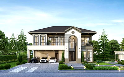 บ้านเดี่ยว บ.ศรีไทยวิศวภัณฑ์ : ขายบ้าน  แกรนด์ บางกอก บูเลอวาร์ด บางนา - กม.15 บางโฉลง บางพลี สมุทรปราการ CX-126012 ✅ ทักไลน์ @connexproperty ตอบทันที ทีมงานมืออาชีพ ✅