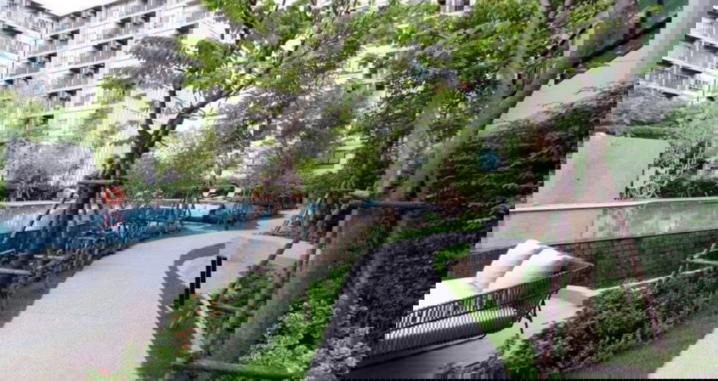 รูป HOT HOT วิวสระ 1,589,000 แต่งครบ ดี คอนโด เวล ศรีราชา คอนโดติดมหาวิทยาลัยเกษตรศาตร์เพียง 280 เมตร - รูปที่ 10/12