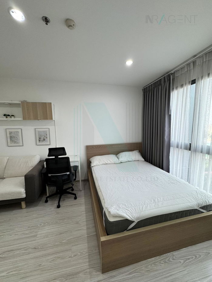 รูป ให้เช่าคอนโด ไอดีโอ โมบิ สุขุมวิท อีสท์เกต อาคาร 1 ชั้น  สตูดิโอ ขนาด 23 ตรม ใกล้ Bitec บางนา - รูปที่ 4/8