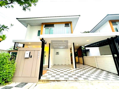 บ้านเดี่ยว บิ๊กซี ฟู้ดเพลส สายไหม 47 : ขายบ้าน  เซนส์ สายไหม 56 วิวสวย ห้องมุม หน้ากว้าง รีโนเวทใหม่ ออเงิน เขต สายไหม กรุงเทพ CX-120191 ✅ ทักไลน์ @connexproperty ตอบทันที ทีมงานมืออาชีพ ✅