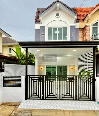 Townhouses for sale Lotus's go fresh Pruksa Village 3 : For Sale Townhouse/Townhome  , Neuafah Plus , Phimonrat , Bang Bua Thong , Nonthaburi , CX-131550 ✅ Live chat with us ADD LINE @connexproperty ✅