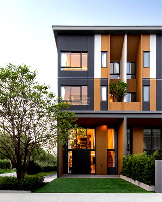 Townhouses for rent Yamjard Vichanusorn School : For Rent Townhouse/Townhome  , PATIO Watcharapol-Ramindra , MRT-Vatcharaphol , Tha Raeng , Bang Khen , Bangkok , CX-132700 ✅ Live chat with us ADD LINE @connexproperty ✅