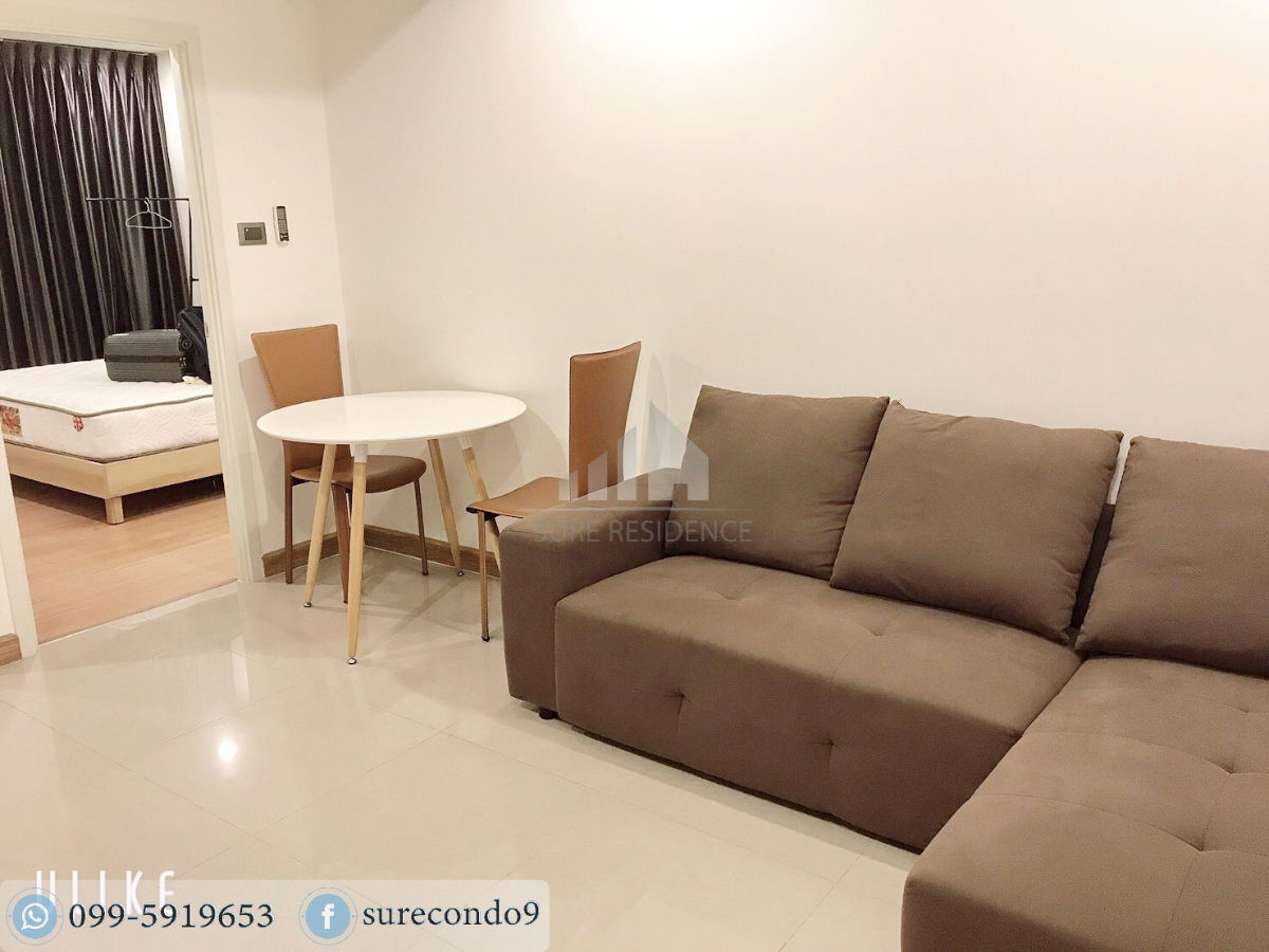 รูป 7911♛♚เช่า𝓼ขาย 1 ห้องนอน♙ศุภาลัย เวลลิงตัน 2 ♜MRTศูนย์วัฒนธรรม∞099-5919653,065-9423251🜲Line@sureresidence - รูปที่ 1/19