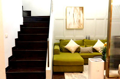 Condos for sale Din Daeng Road :  For Sale !! Ideo Q Phayathai, 1 bedroom Duplex, 2 bathroom, high floor 18++, With regular parking!! 🔥 Code C20260200013 furnished, Special Deal!!📣📣