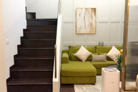 For Sale !! Ideo Q Phayathai, 1 bedroom Duplex, 2 bathroom, high floor 18++, With regular parking!! 🔥 Code C20260200013 furnished, Special Deal!!📣📣
