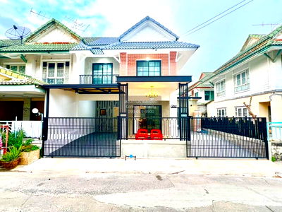 Townhouses for sale : For Sale Townhouse/Townhome  , Baan Pruksa 12 Rangsit-Klong 3 , corner unit , newly renovated , Khlong Sam , khlong Luang , Pathum Thani , CX-135890 ✅ Live chat with us ADD LINE @connexproperty ✅