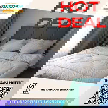 #Z4593💥 110269 🔥ให้เช่าคอนโด The Parkland Srinakarin