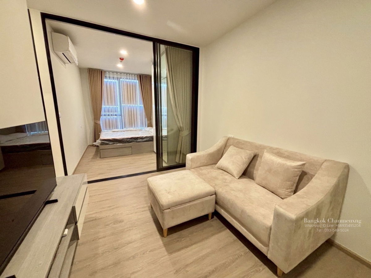 รูป ให้เช่าด่วน🔥  ห้องใหม่ไม่เคยปล่อยเช่า❗️    🏢ออริจิ้น ปลั๊กแอนด์เพลย์ นนทบุรี สเตชั่น - รูปที่ 3/8