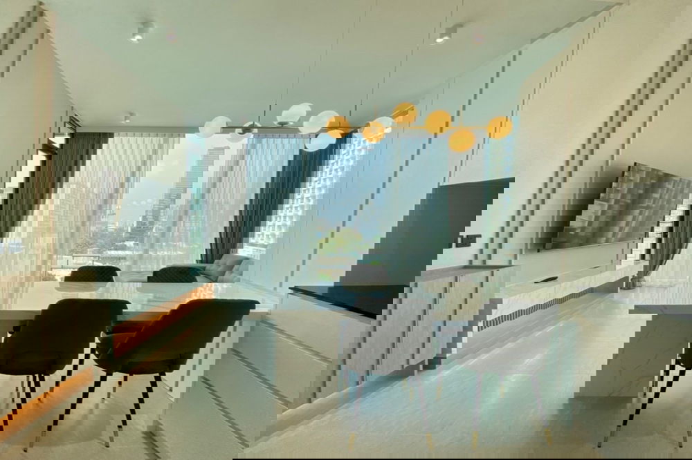 รูป 🔥 สำหรับเช่า !! เลี้ยงสัตว์ได้, ชั้นสูง 22++, ห้องมุม, ห้องหายาก !! 🔥 Code C20230104711..Tait Sathorn 12, 1 นอน, 1 น้ำ, แต่งครบ, พร้อมเข้าอยู่ - รูปที่ 8/13