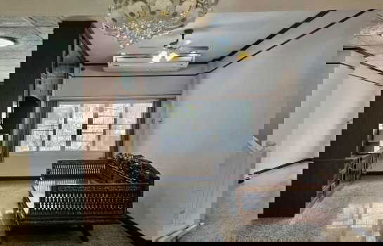 รูป ให้ เช่า Home Office 3.5 ชั้น รีโนเวทใหม่ Happy Land Ville ลาซาล 32 ใกล้โรงเรียนนานาชาติ - รูปที่ 3/12