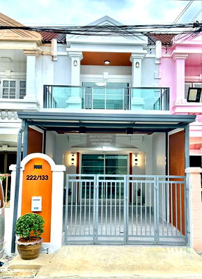 ทาวน์โฮม MRT คลองบางไผ่ : ขายทาวน์เฮ้าส์/ทาวน์โฮม  บ้านลภาวัน 1 รีโนเวทใหม่ บางรักพัฒนา บางบัวทอง นนทบุรี CX-130878 ✅ ทักไลน์ @connexproperty ตอบทันที ทีมงานมืออาชีพ ✅