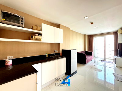 เช่าคอนโด เขตลาดกระบัง : ✨ ให้เช่าคอนโด Airlink Residence ห้องมุม ขนาดใหญ่ ✨  ทำเลดี ใกล้สนามบินสุวรรณภูมิ และ Airport Rail Link เดินทางสะดวก   💰 ราคาเช่า 12,000 บาท/เดือน