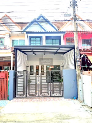 ทาวน์โฮม สายไหม 56/2 : ขายทาวน์เฮ้าส์/ทาวน์โฮม  บ้านรัชธานี 6 รีโนเวทใหม่ สายไหม เขต สายไหม กรุงเทพ CX-129722 ✅ ทักไลน์ @connexproperty ตอบทันที ทีมงานมืออาชีพ ✅