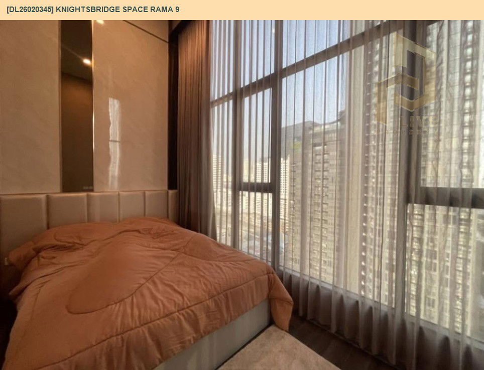 รูป DL26020345 ขายคอนโด ไนท์บริดจ์ สเปซ พระราม 9 (Knightsbridge Space Rama 9) ใกล้ MRT พระราม 9 พร้อมเข้าอยู่ โทรด่วน 0653619502 LineID @897iyzll - รูปที่ 2/18
