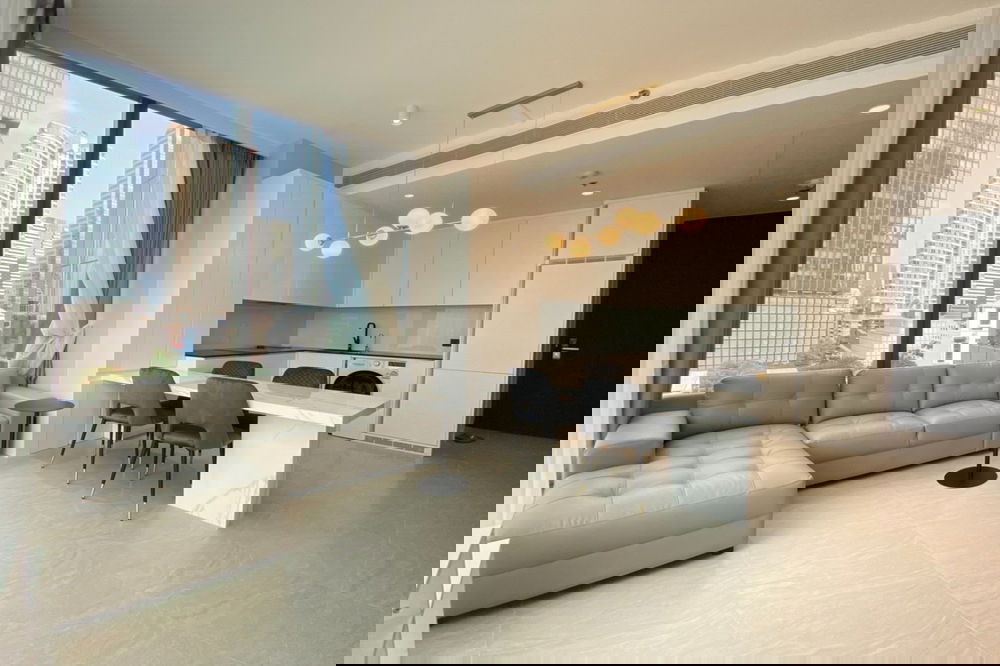 รูป 🔥 สำหรับเช่า !! เลี้ยงสัตว์ได้, ชั้นสูง 22++, ห้องมุม, ห้องหายาก !! 🔥 Code C20230104711..Tait Sathorn 12, 1 นอน, 1 น้ำ, แต่งครบ, พร้อมเข้าอยู่ - รูปที่ 7/13