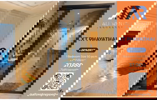 รูปภาพ ให้เช่าด่วน 🔥 XT PHAYATHAI | ห้องสวย หรูหรา | 1 Bedroom | ใกล้ BTS และ ARL พญาไทเพียง 400 เมตร|