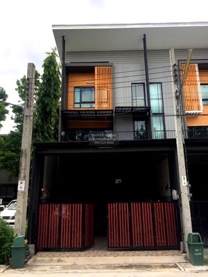 Townhouses for rent Yamjard Vichanusorn School : For Rent Townhouse/Townhome  , Eco Space Kaset - Nawamin , Khlong Kum , Bung Kum , Bangkok , CX-141086 ✅ Live chat with us ADD LINE @connexproperty ✅