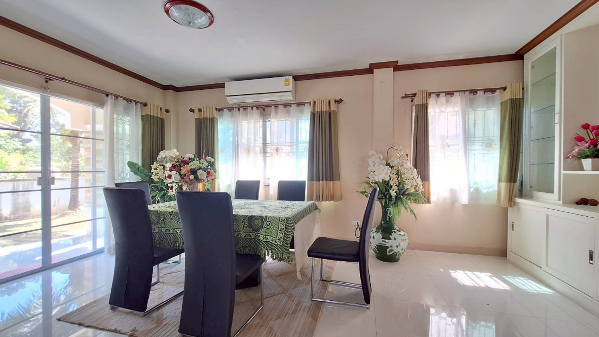 รูป House for rent in SivalaiVillage 4 project สันกำแพง-เชียงใหม่🏷️Rent: 33,000 THB/month,4 bedrooms, 4 bathrooms fully furnished. 2 bathtub. - รูปที่ 3/24