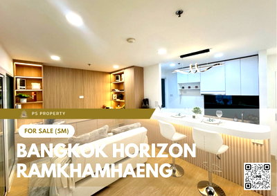 ขายคอนโด : ขายด่วน 📍 Bangkok Horizon Ramkhamhaeng 📍 ใกล้รถไฟฟ้า BTS สายสีเหลือง