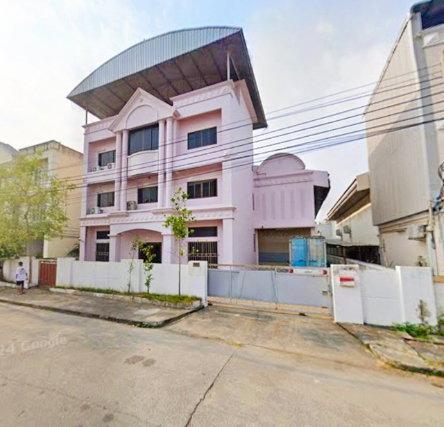 รูป ตลาดสมบัติบุรี 2.55กม. ถนน 345 โรงงานพร้อมอาคารออฟฟิศ 3 ชั้น ไทวัสดุ บางบัวทอง 2.9กม. 2 ห้องน้ำ 202ตร.ว. 1,202 ตร.ม. ตลาดบางบัวทอง 2.8 กม. - รูปที่ 3/8