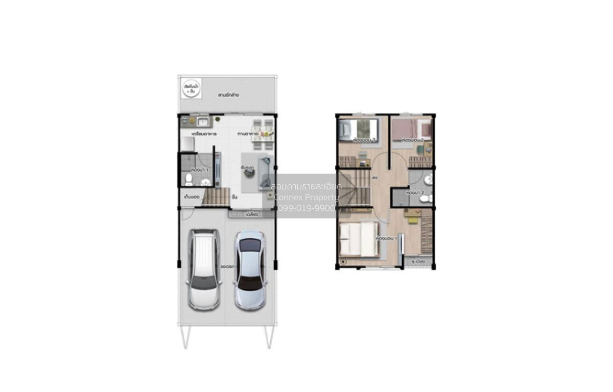 รูป ขายทาวน์เฮ้าส์/ทาวน์โฮม  บ้านลุมพินี ทาวน์วิลล์ ประชาอุทิศ 90 บ้านคลองสวน พระสมุทรเจดีย์ สมุทรปราการ CX-134471 ✅ ทักไลน์ @connexproperty ตอบทันที ทีมงานมืออาชีพ ✅ - รูปที่ 2/2