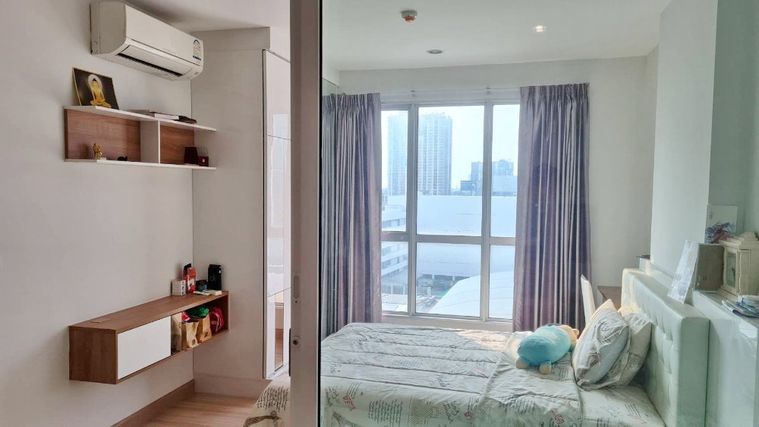 คอนโด The hotel ติดรถไฟฟ้าสายสีม่วง สถานีบางกระสอ , เครื่องใช้ไฟฟ้าครบ ที่จอดรถไม่ต้องแย่ง