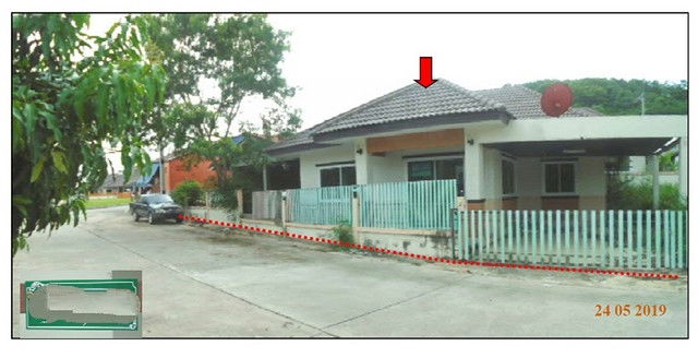 รูป K01494 ขายบ้านเดี่ยว หมู่บ้านสมาร์ทแลนด์ พาร์คฮิลล์ 12 อำเภอปลวกแดง - รูปที่ 1/8
