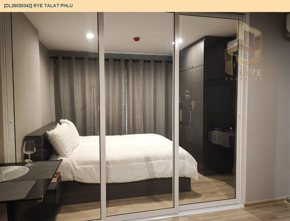 รูป DL26020342 ให้เช่าคอนโด ไรย์ ตลาดพลู (RYE Talat Phlu) ใกล้ BTS ตลาดพลู พร้อมเข้าอยู่ โทรด่วน 0614453194 LineID @162cjixi - รูปที่ 13/18