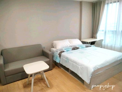 เช่าคอนโด ตลาดรังสิต : 🔥ด่วน ห้องไปไวมากกก Code: 26KJ796  ให้เช่า Atmoz Kanaal Rangsit✅ Add Line @kjcondo (มี@ข้างหน้าด้วยนะคะ)