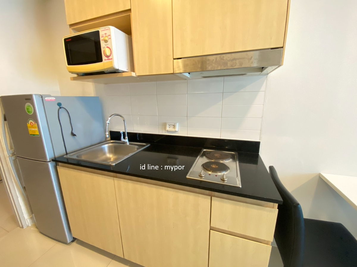 รูป ให้เช่าคอนโด ไอดีโอ @ รัชดา-ห้วยขวาง ขนาด 35 ตร.ม. 1 นอน 1 น้ำ พร้อมเฟอร์นิเจอร์และเครื่องใช้ไฟฟ้า - รูปที่ 6/11