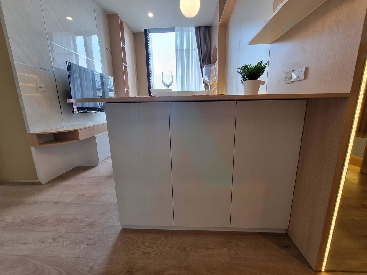 รูป 🚩 ให้เช่าคอนโด โนเบิล บีไนน์ทีน อาคาร A ชั้น 19 1 ห้องนอน ขนาด 44.00 ตรม ใกล้ โรงเรียนวัฒนาวิทยาลัย - รูปที่ 8/8