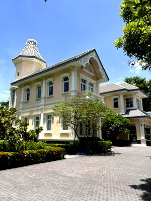 บ้านเดี่ยว เกษตร-นวมินทร์ : (วิวทะเลสาปหมู่บ้าน หลังมุม) ขายบ้าน  เดอะ รอยัล เรสซิเดนท์ ห้องมุม วิวแม่น้ำ จรเข้บัว เขต ลาดพร้าว กรุงเทพ CX-131155 ✅ ทักไลน์ @connexproperty ตอบทันที ทีมงานมืออาชีพ ✅