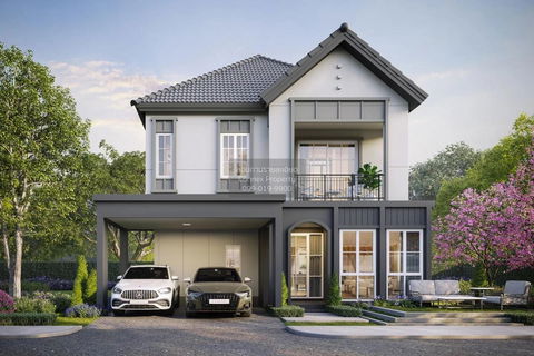 For Sale House , Habitia Chaiyapruek - Wongwaen , Bang Bua Thong , Bang Bua Thong , Nonthaburi , CX-136992 ✅ Live chat with us ADD LINE @connexproperty ✅