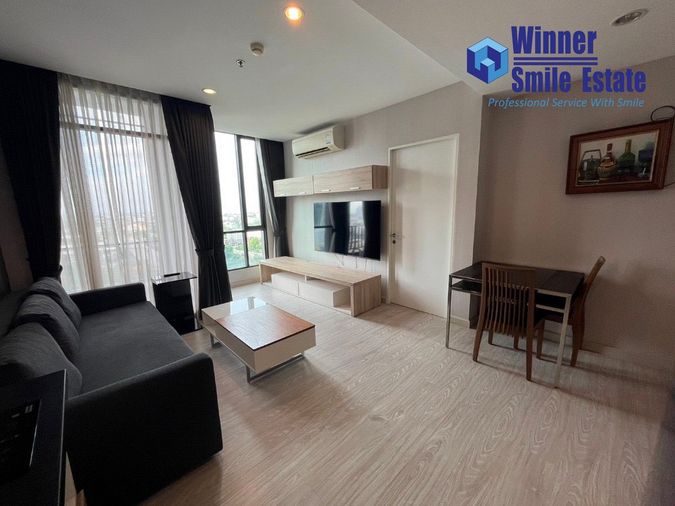 For Rent : Estella Ekkamai Condo, Ekkamai area. Beautiful 43 sq.m. unit.