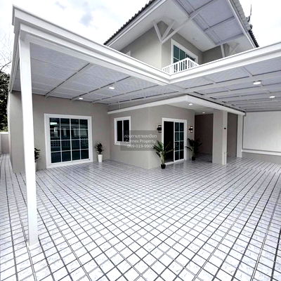 Houses for sale Lotus's go fresh Pruksa Village 3 : For Sale House , Baan Pruksa 14 A Bangbuathong , Bang Khu Rat , Bang Bua Thong , Nonthaburi , CX-125916 ✅ Live chat with us ADD LINE @connexproperty ✅