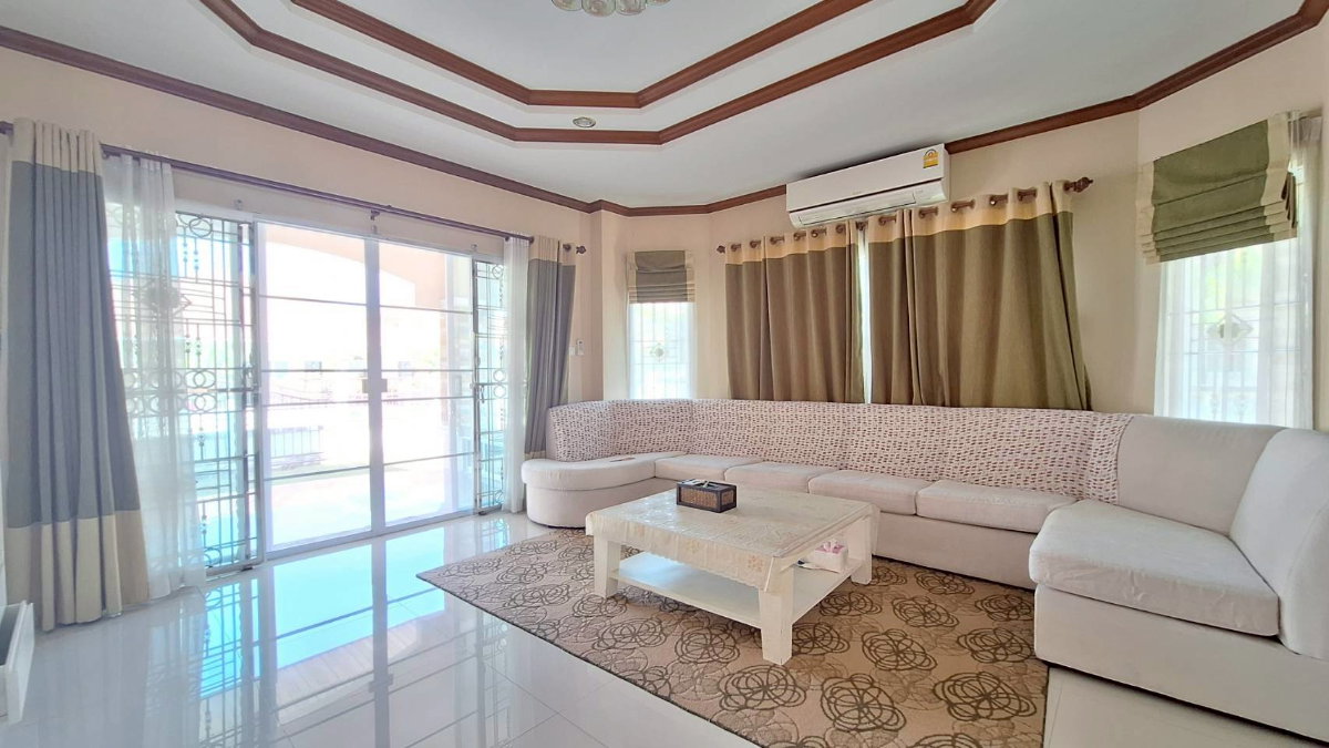 รูป House for rent in SivalaiVillage 4 project สันกำแพง-เชียงใหม่🏷️Rent: 33,000 THB/month,4 bedrooms, 4 bathrooms fully furnished. 2 bathtub. - รูปที่ 1/24
