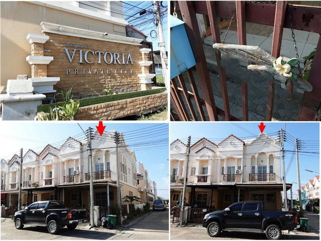 รูป K00452 ขายทาวน์เฮ้าส์ โครงการวิคตอเรีย ไพร์เวท-ซิตี้ อำเภอบางปะกง - รูปที่ 3/8