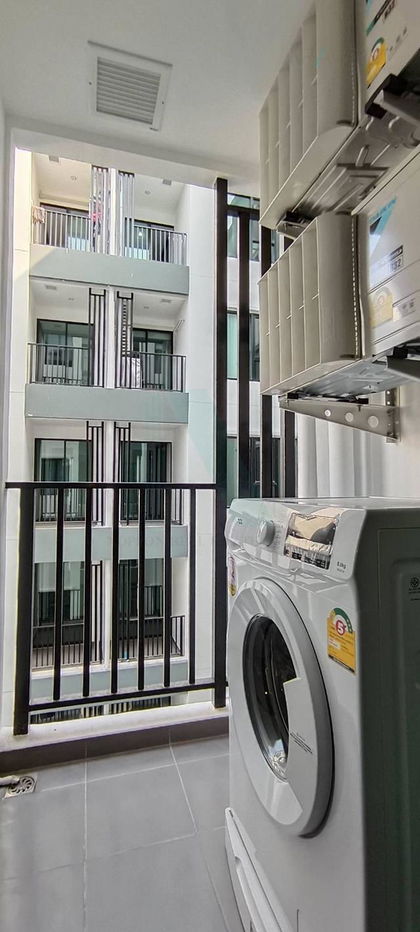 รูป 🎉 ให้เช่าคอนโด ไรย์ หัวหมาก อาคาร B ชั้น 6 1 ห้องนอน ขนาด 30 ตรม ใกล้ Airport Link สถานีหัวหมาก - รูปที่ 8/8