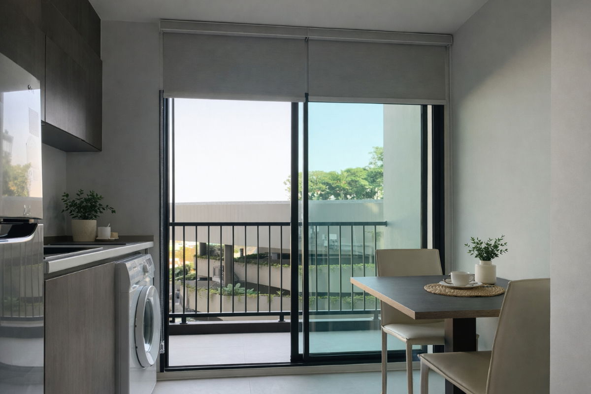 รูป 🍀🍀🍀 Exclusive Unit 🔥ให้เช่า📌 เอลลิโอ เดล เนทส์ 🌸 (Line:@rent2022)ห้องสวย พร้อมเข้าอยู่✨A01870  - รูปที่ 6/9