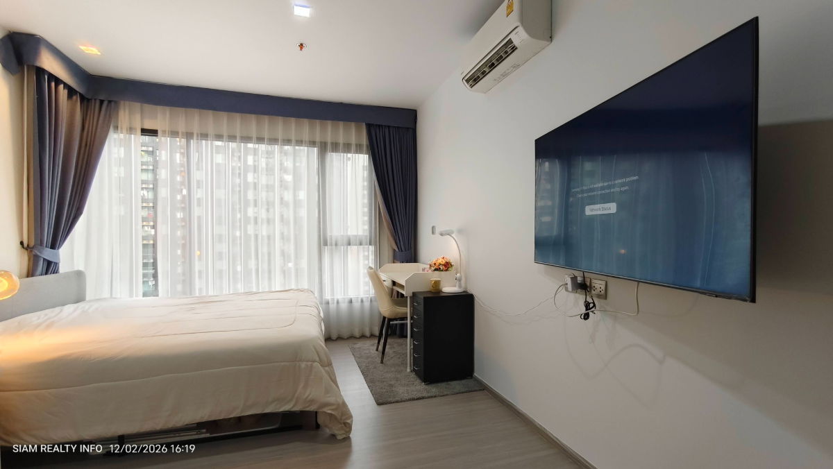 รูป LIFE ASOKE HYPE 2 ห้องนอน (เตียง 6ฟุต,โซฟาเบด) ใกล้ MRT พระราม9 ให้เช่า🌸คอนโด ไลฟ์อโศกไฮป์  พระราม 9  - รูปที่ 8/13