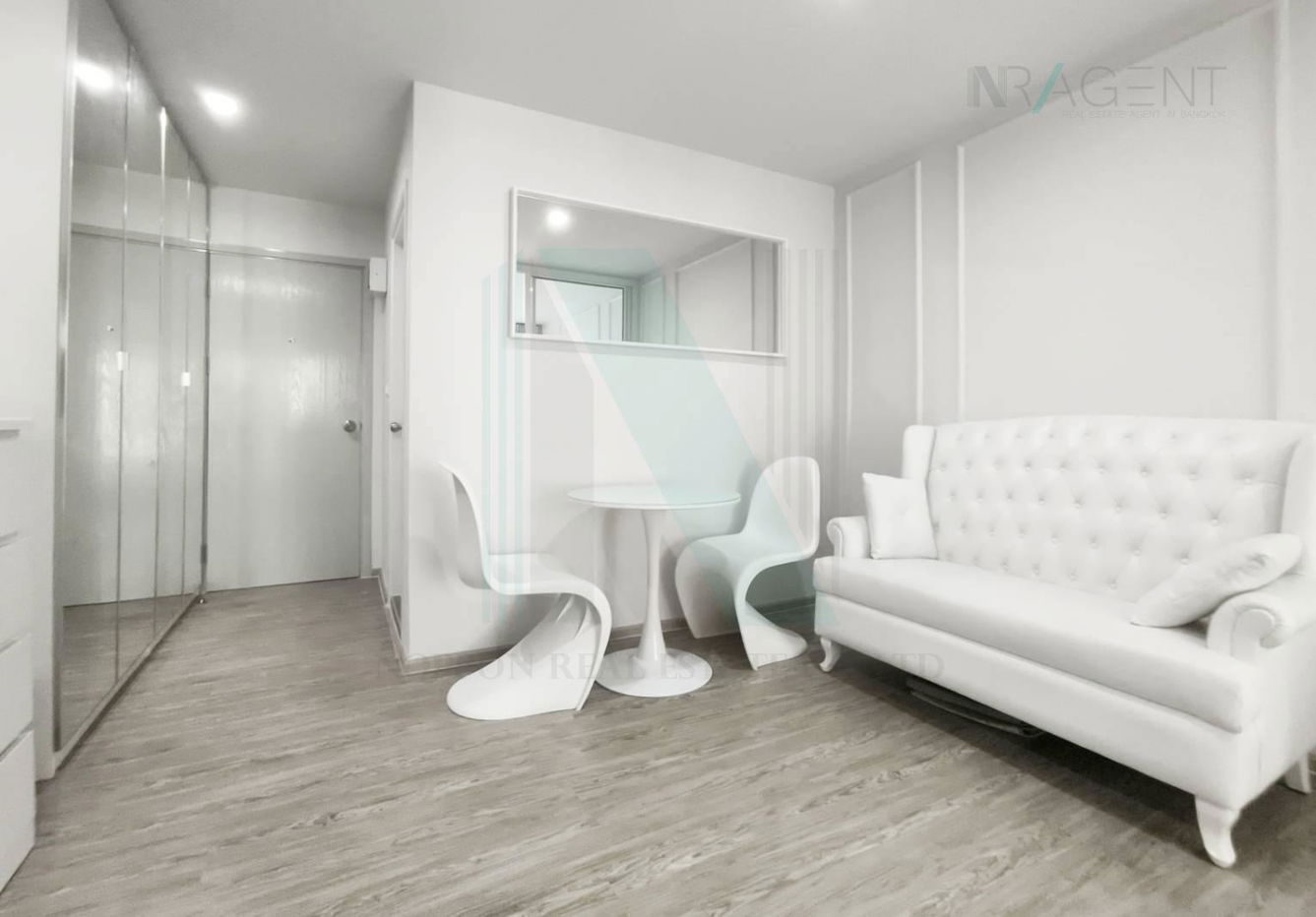 รูป 🎉 ให้เช่าคอนโด ไรย์ หัวหมาก อาคาร B ชั้น 6 1 ห้องนอน ขนาด 30 ตรม ใกล้ Airport Link สถานีหัวหมาก - รูปที่ 4/8