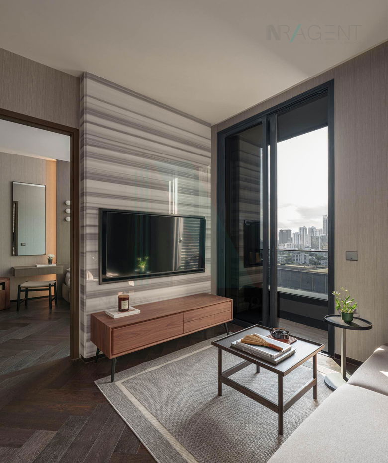 รูป 🚩 ให้เช่าคอนโด ดิ เอส สุขุมวิท 36 อาคาร 1 ชั้น 10 1 ห้องนอน ขนาด 38 ตรม ใกล้ Miracle Mall - รูปที่ 1/8