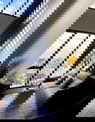 คอนโดให้เช่า : 🔥IDEO Q Victory🔥2B2B Duplex 60 Sqm 💫 ห้องสวยราคาดี💫 Duplex condo near BTS Victory Monument ชั้นสูง 30+💫