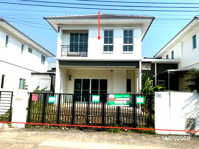 บ้านเดี่ยว นิคมบางพลี : บ้านเดี่ยว สำหรับขาย บ้านพฤกษา 114/1 เทพารักษ์-เมืองใหม่ฯ โครงการ 1 บางเพรียง บางบ่อ สมุทรปราการ