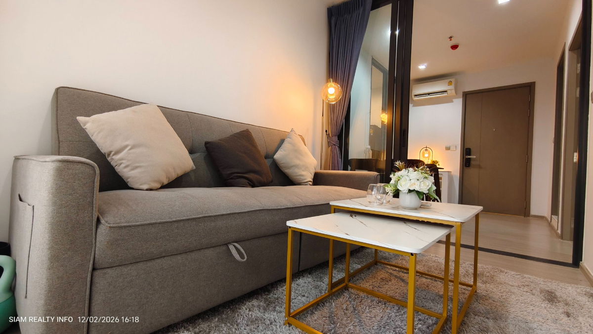 รูป LIFE ASOKE HYPE 2 ห้องนอน (เตียง 6ฟุต,โซฟาเบด) ใกล้ MRT พระราม9 ให้เช่า🌸คอนโด ไลฟ์อโศกไฮป์ พระราม 9 - รูปที่ 2/14